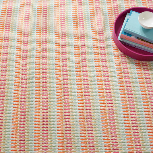 Candy Stripe Multi Handwoven Indoor/Outdoor Rug RUGS 