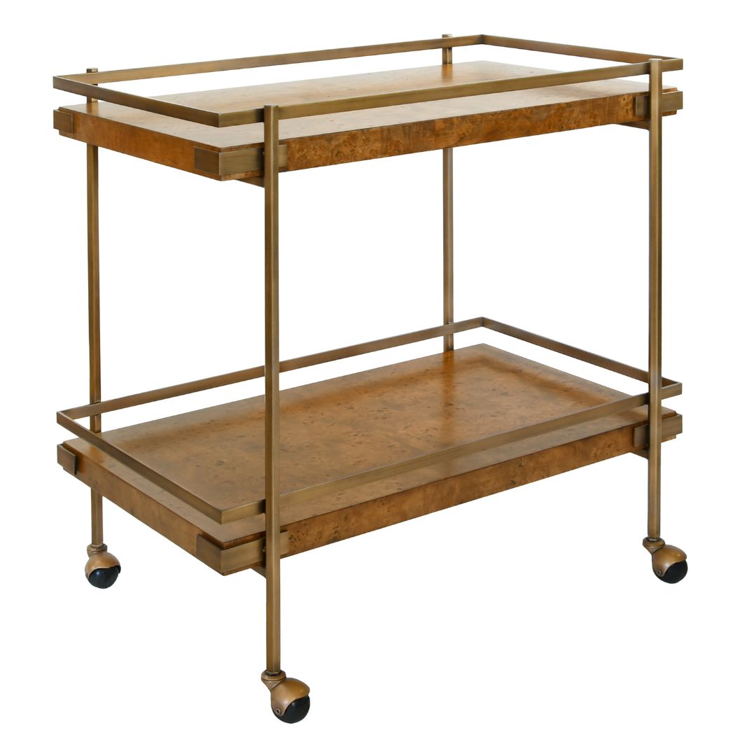 Cash Bar Cart Accent Tables 