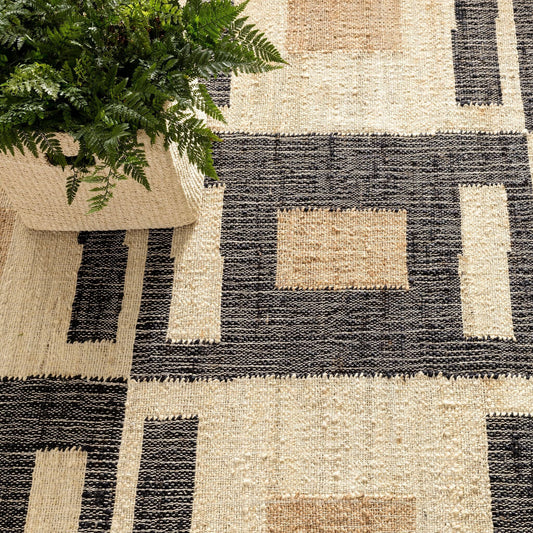 Cassia Handwoven Jute Rug - Neutral Rugs 