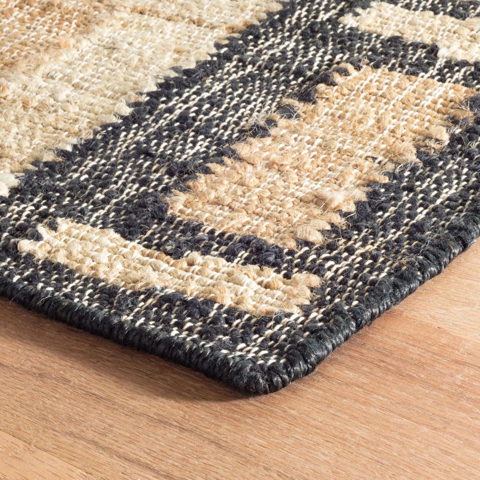Cassia Handwoven Jute Rug - Neutral Rugs 