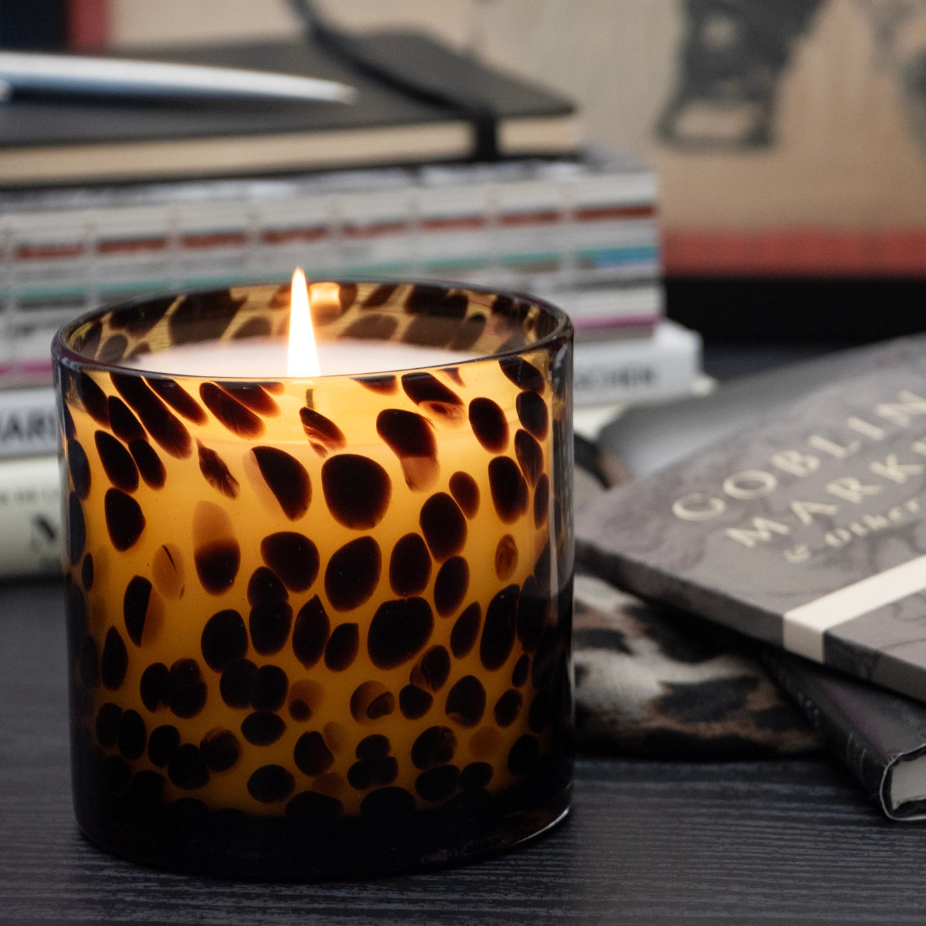 Cassis Vanilla Tortoise Vessel Candle Candles & Home Fragrance 