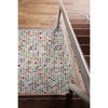 Cat's Paw Blue Hand Micro Hooked Wool Rug Rugs 