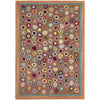 Cat's Paw Brown Hand Micro Hooked Wool Rug Rugs 