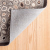 Cat's Paw Grey Hand Micro Hooked Wool Rug Rugs 