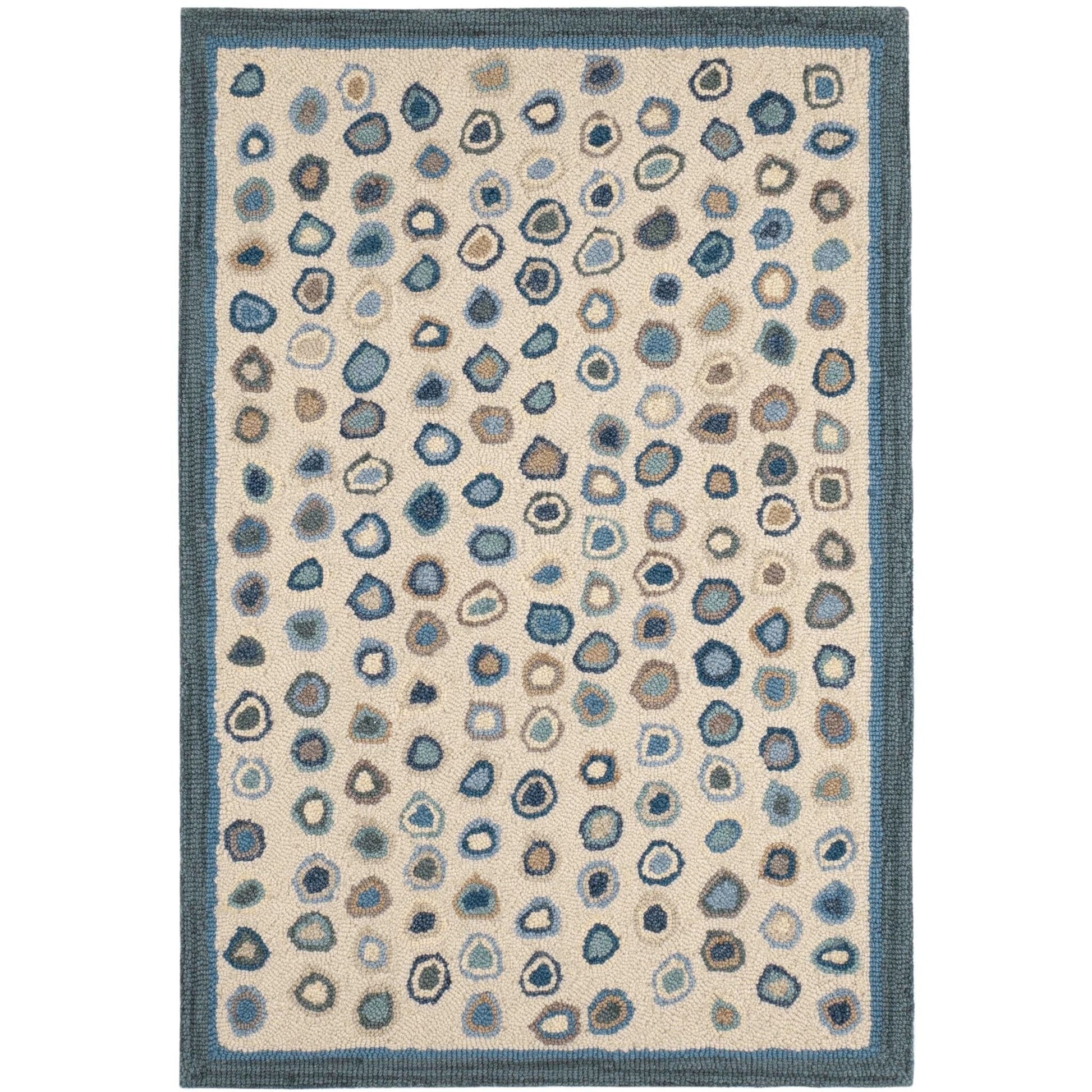 Cat's Paw Mineral Hand Micro Hooked Wool Rug Rugs 