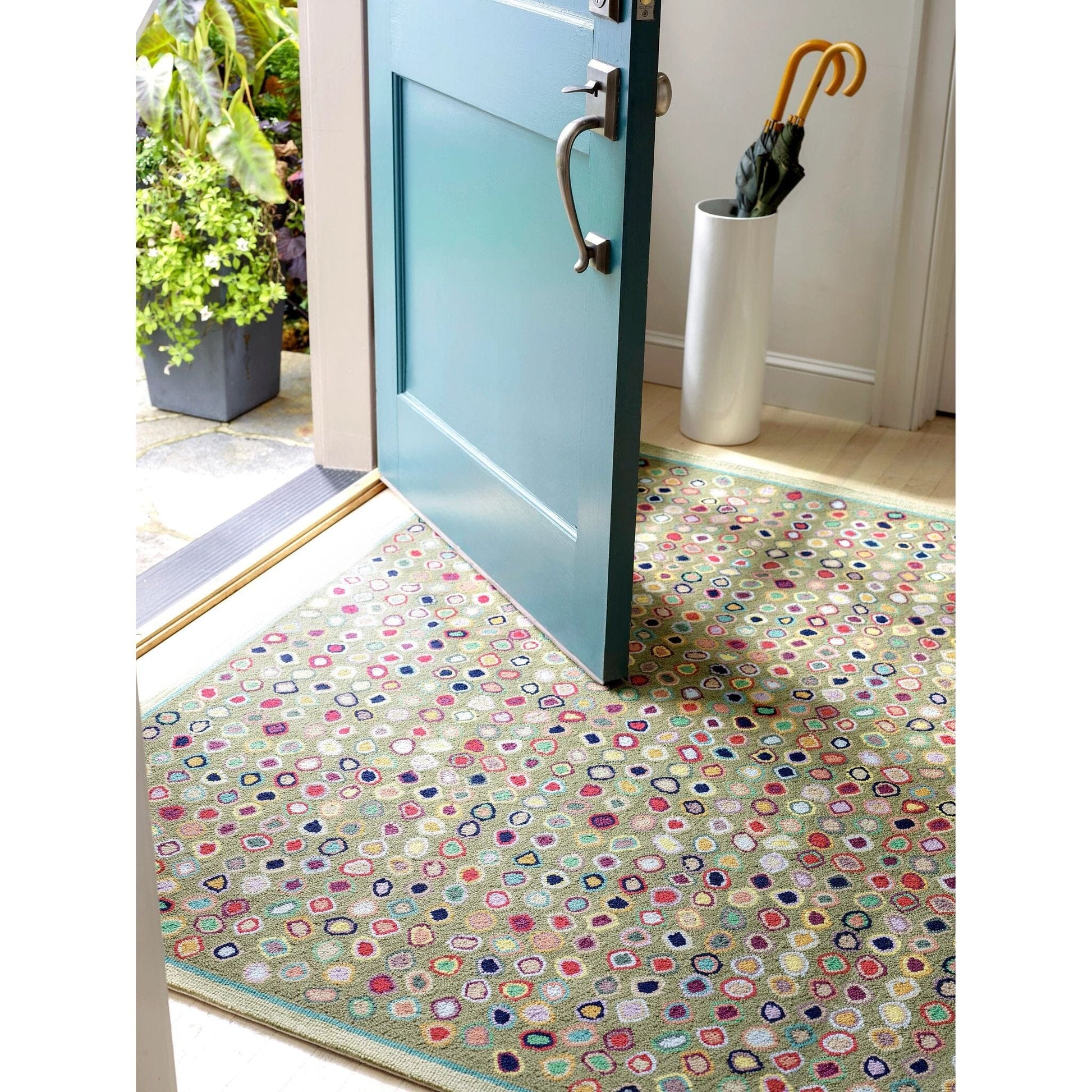Cat's Paw Sage Hand Micro Hooked Wool Rug Rugs 