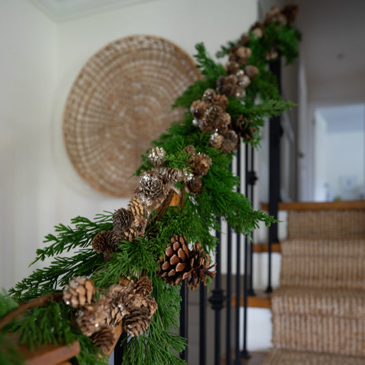 Cedar Pine Garland - 50" Greenery 