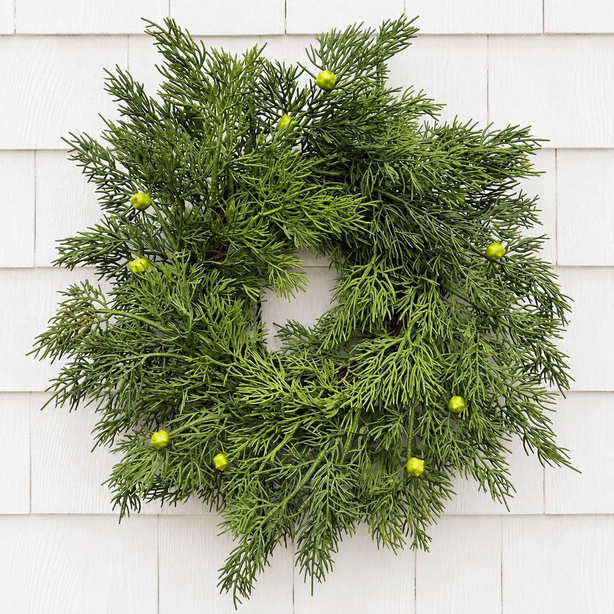 Cedar Wreath with Berries 14" Greenery 
