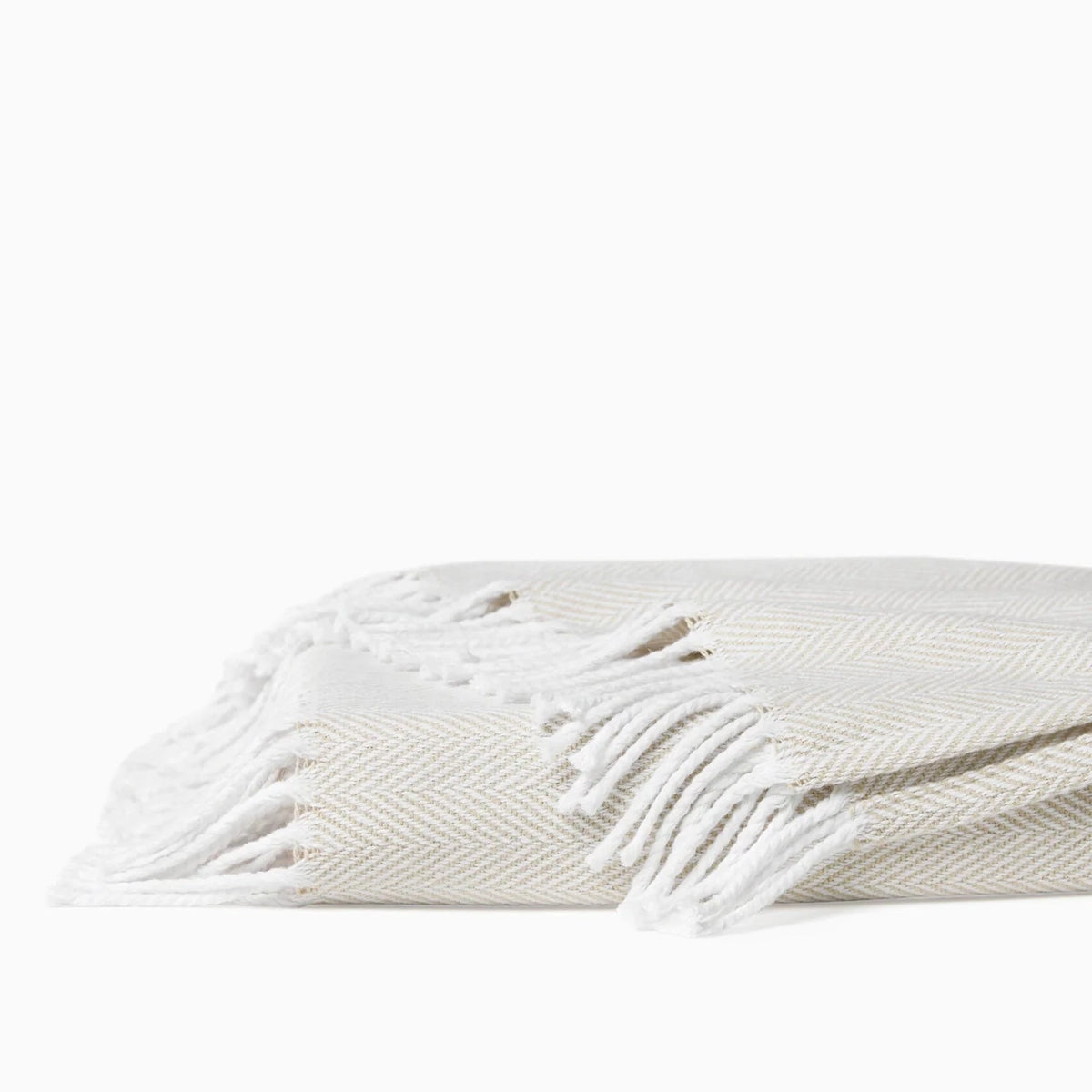 Celine Throw - Cotton - Mushroom Throws 
