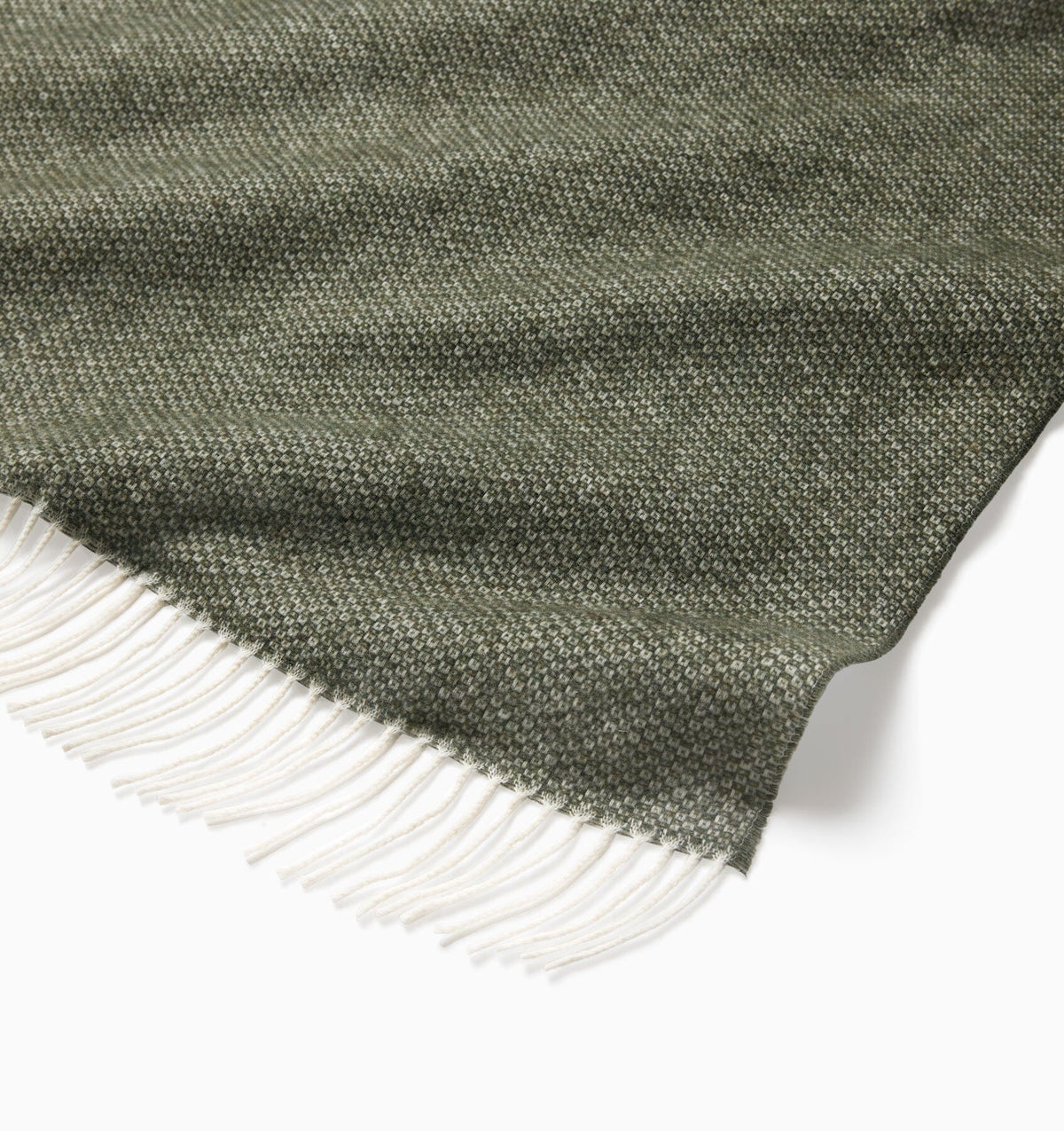Cervino Throw - Wool/Cashmere - Forest Throws 