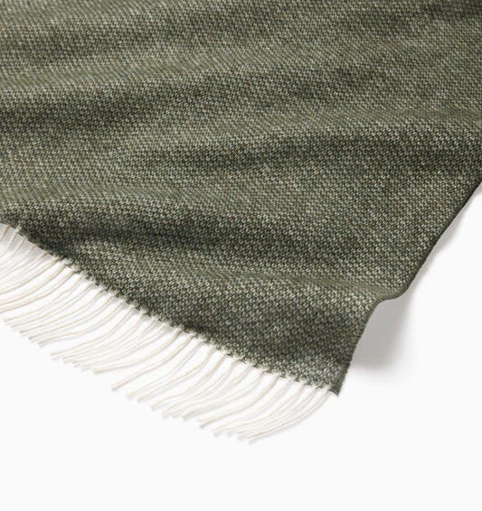 Cervino Throw - Wool/Cashmere - Forest Throws 