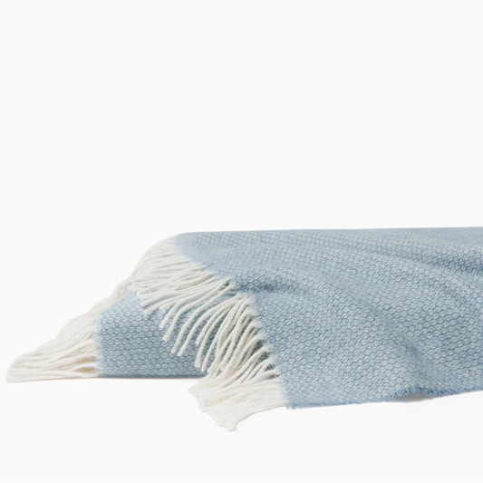 Cervino Throw - Wool/Cashmere - Sea Throws 