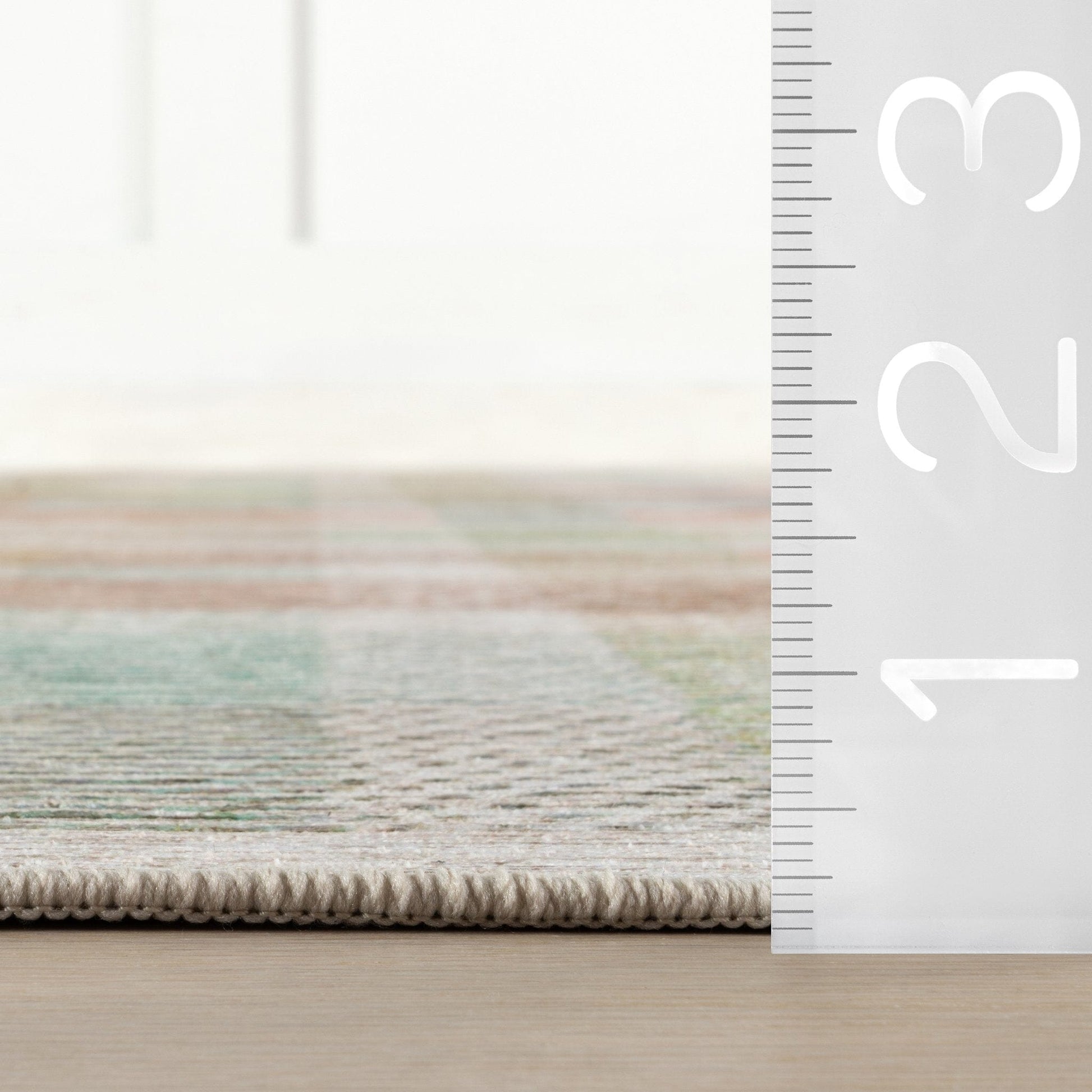 Chanan Farmhouse Plaid Machine Washable Rug - Multi Rugs 