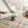 Chanan Farmhouse Plaid Machine Washable Rug - Multi Rugs 
