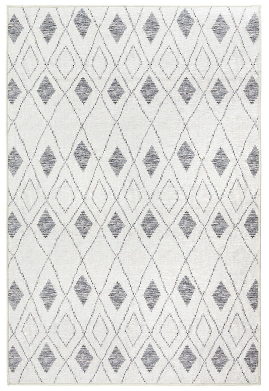 Chandler Ivory Machine Washable Rug Rugs 