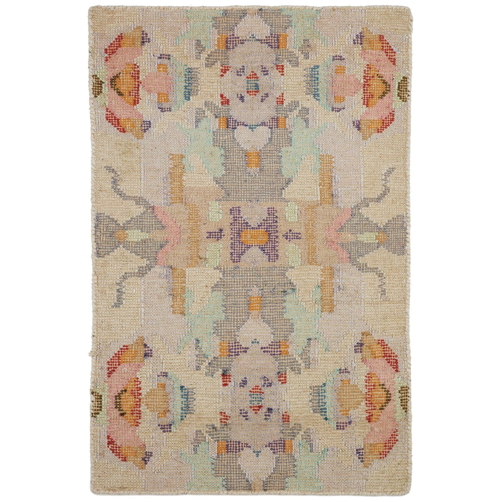 Chapel Hill Hand Loom Knotted Cotton Rug - Multi Rugs 