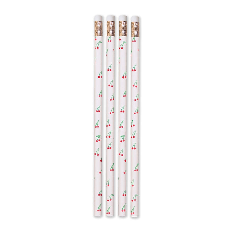 Cherry Pencils - Set of 4 Objects & Accents 