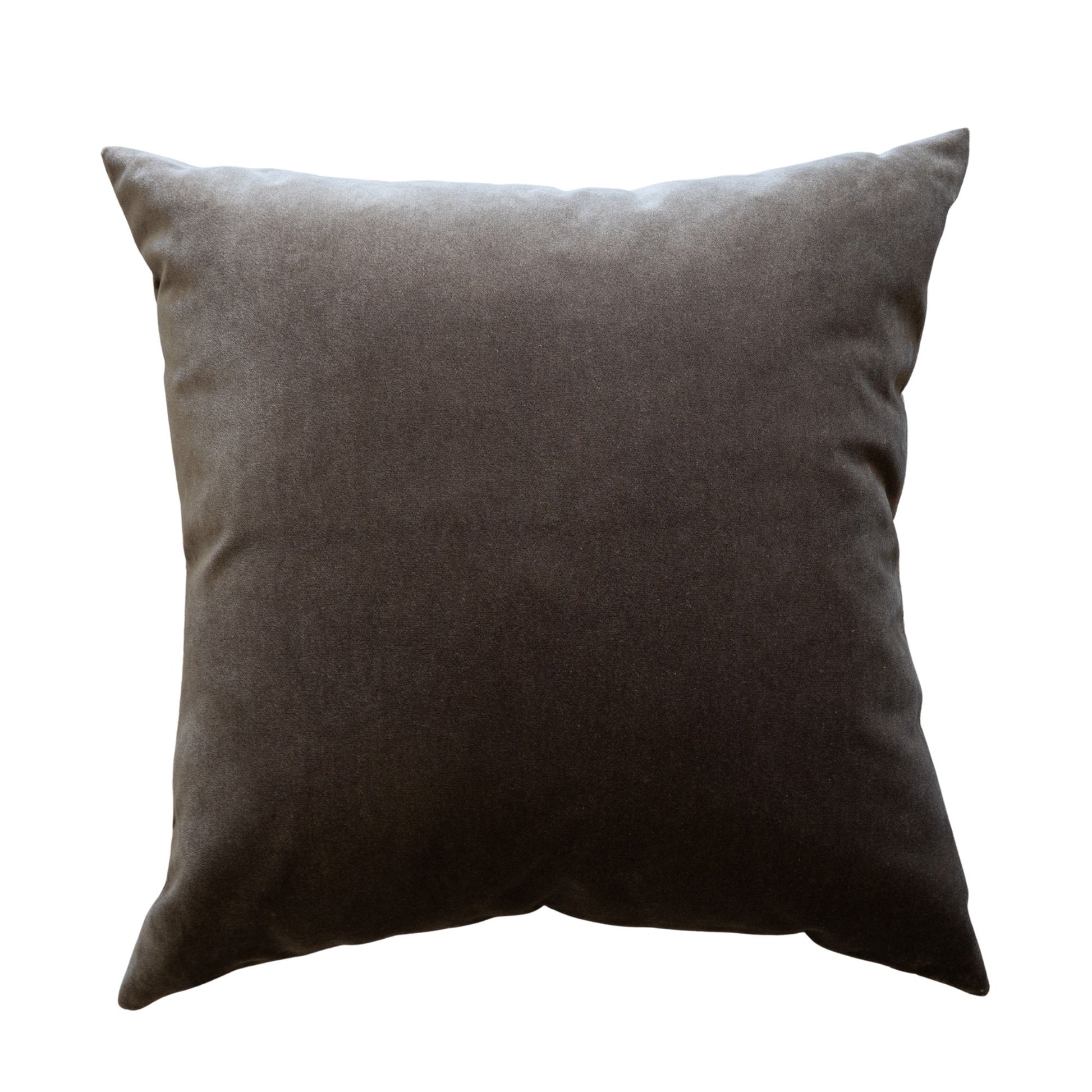 Chestnut Brown Velvet- 20" Pillows 