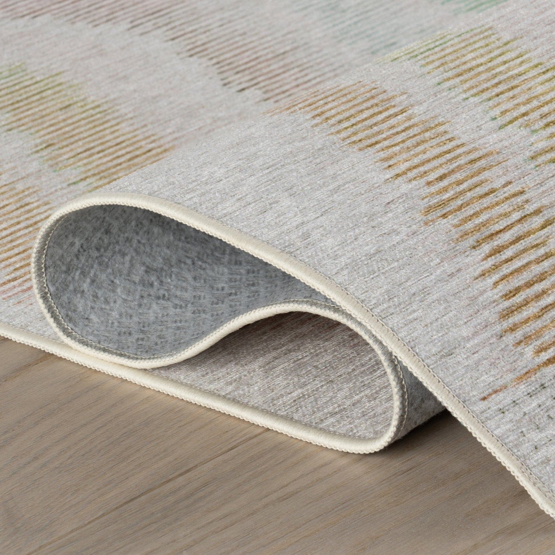 Chevron Machine Washable Rug - Multi Rugs 