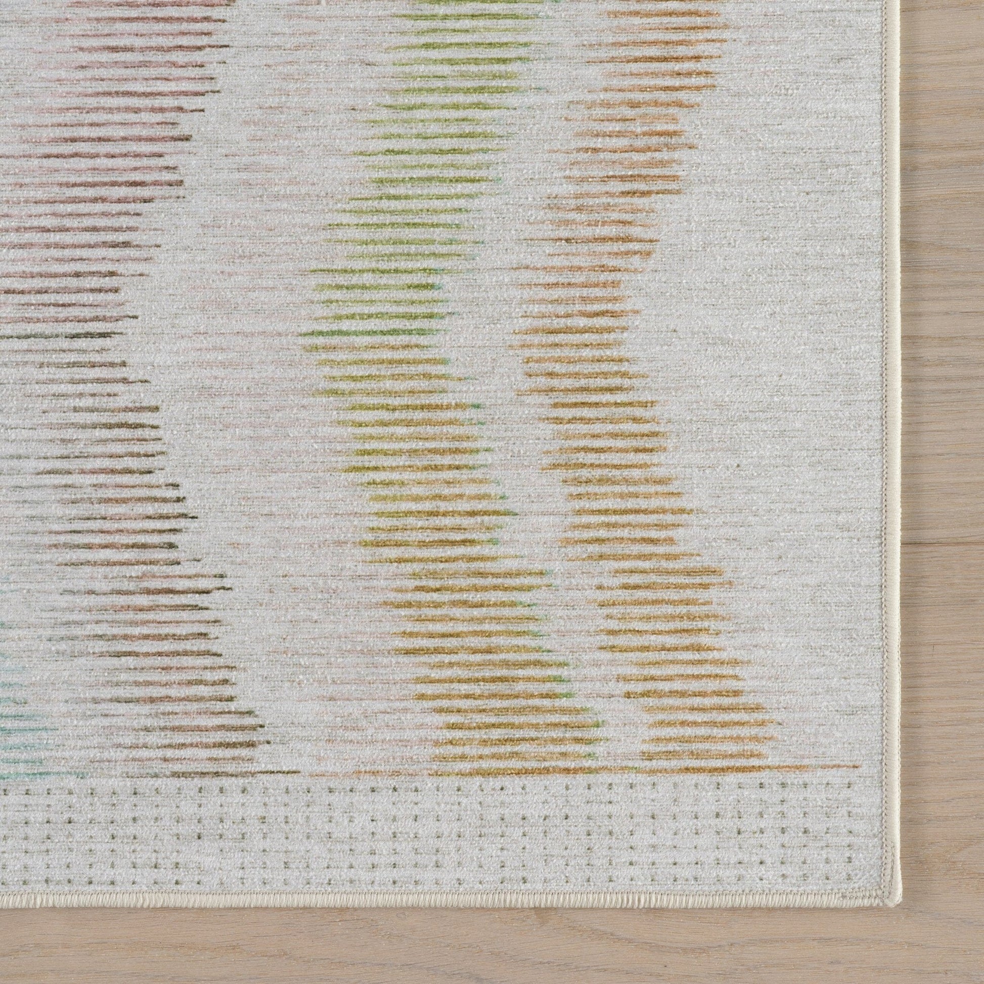 Chevron Machine Washable Rug - Multi Rugs 