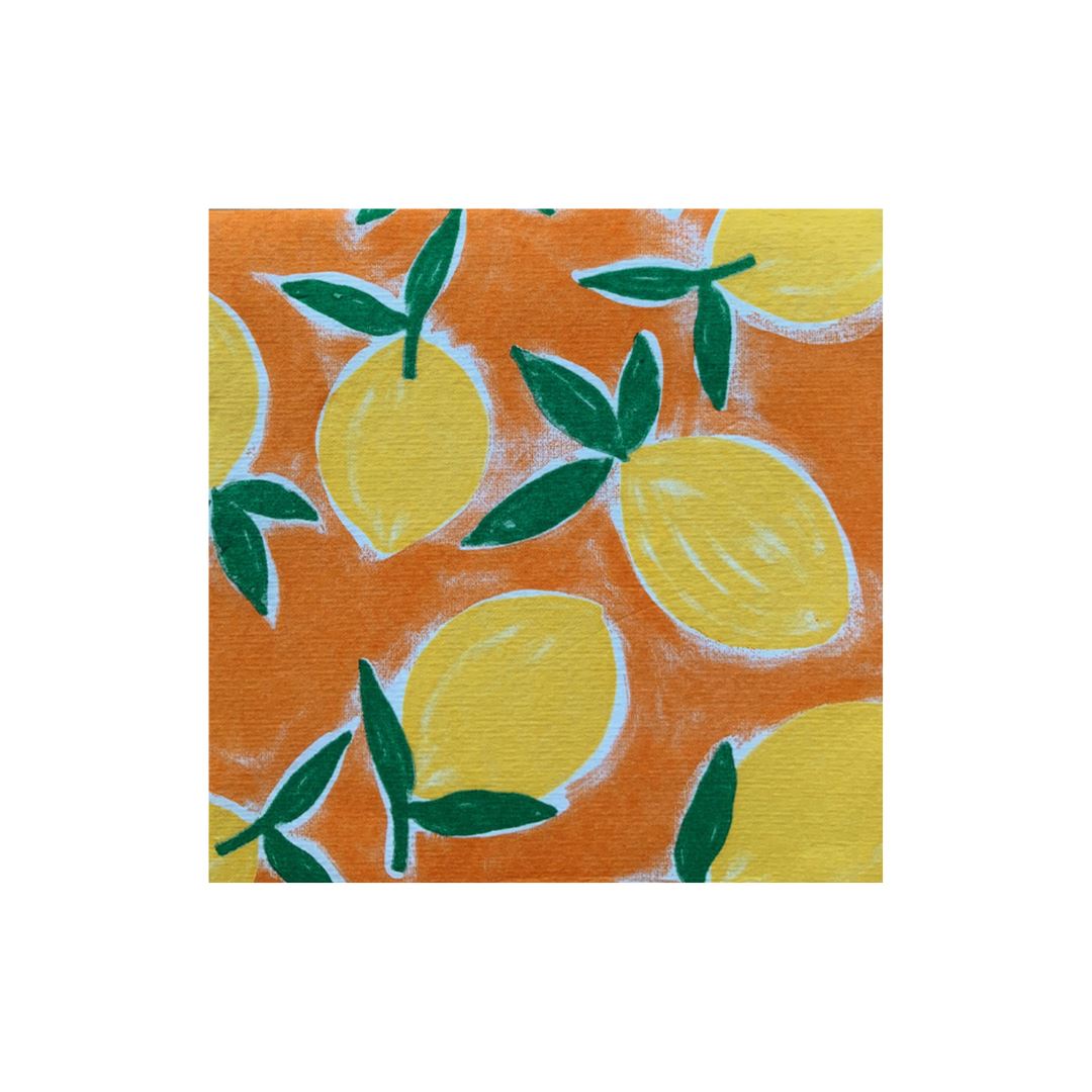 Citrus Orange - Paviot Dinner Napkin Linens 