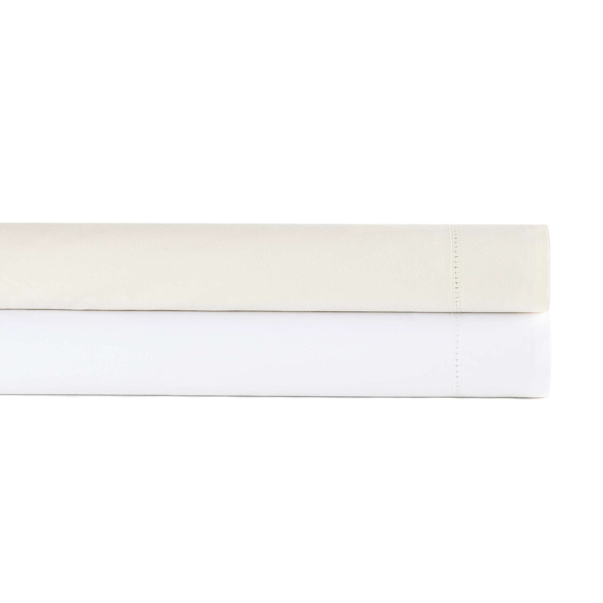 Classic Hemstitch Ivory Pillowcases (Pair) Pillowcases 