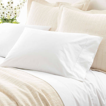 Classic Hemstitch White Pillowcases (Pair) Pillowcases 