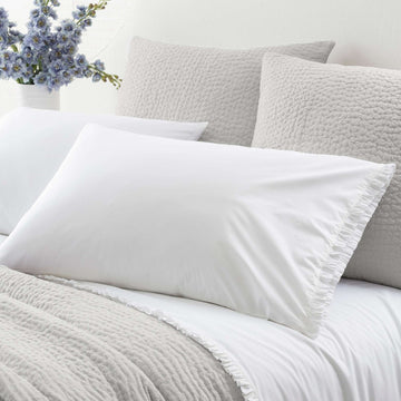 Classic Ruffle White Pillowcases (Pair) Pillowcases 