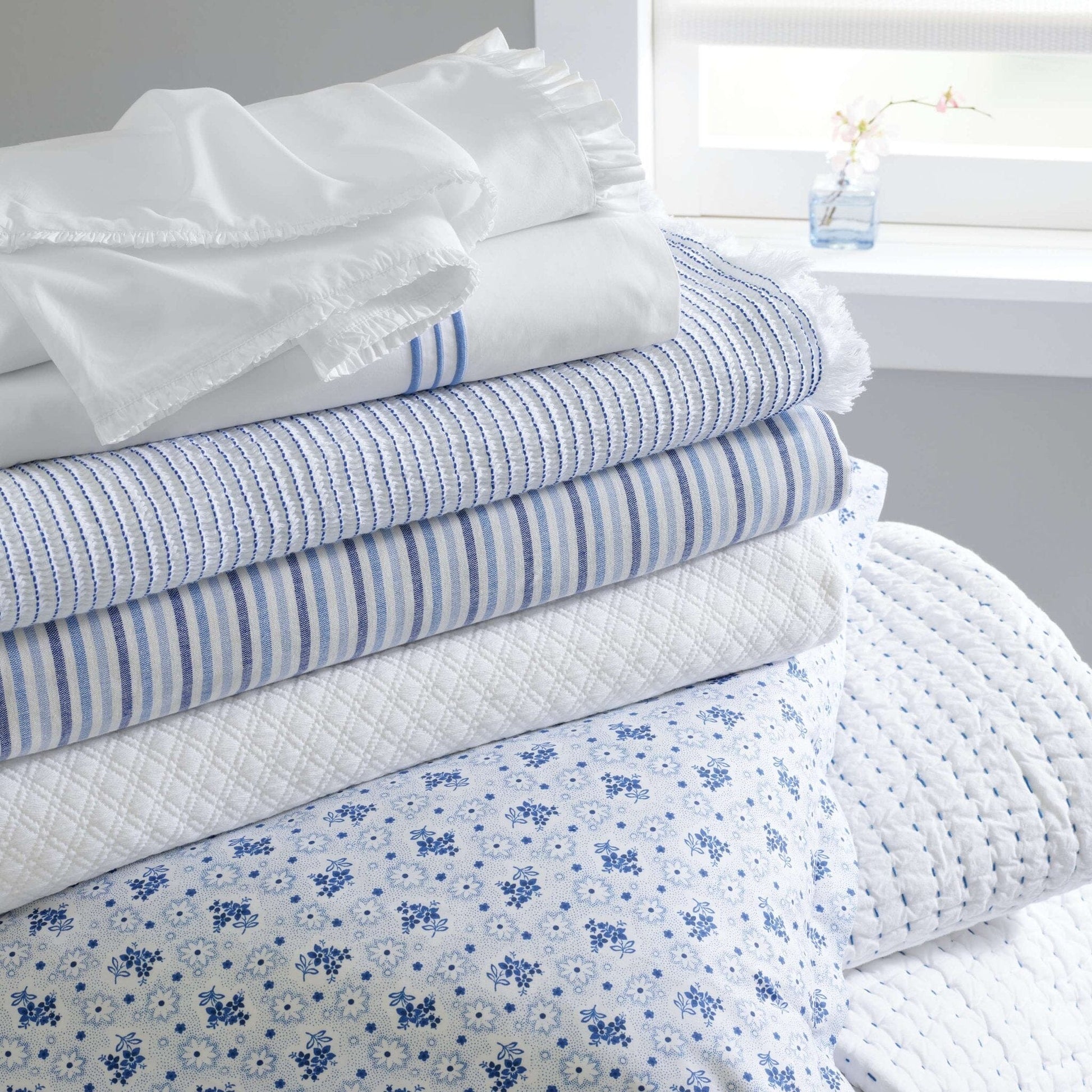 Classic Ruffle White Pillowcases (Pair) Pillowcases 