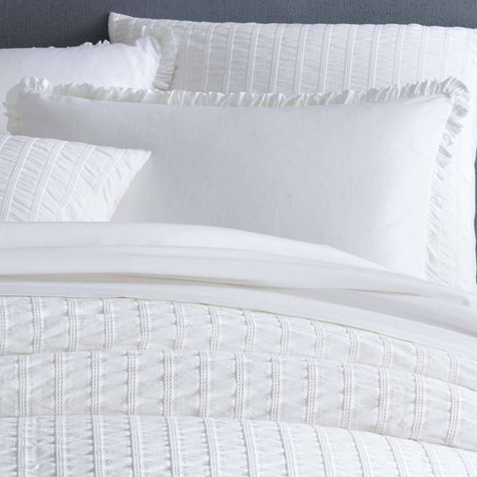 Classic Ruffle White Sham Duvet Sham 
