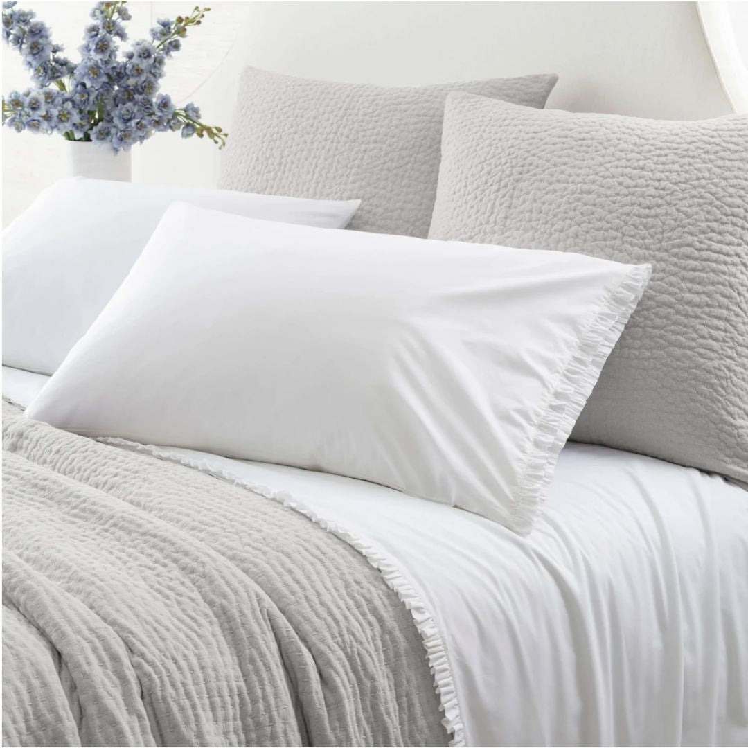Classic Ruffle White Sheet Set Sheets 