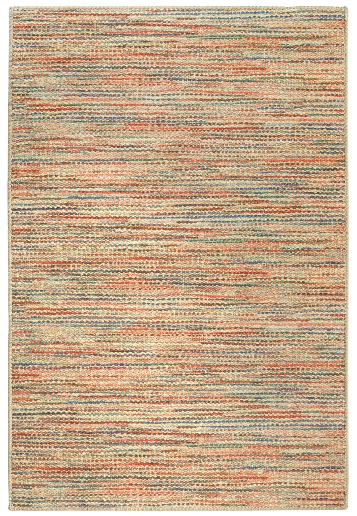 Clay Multi Machine Washable Rug Rugs 
