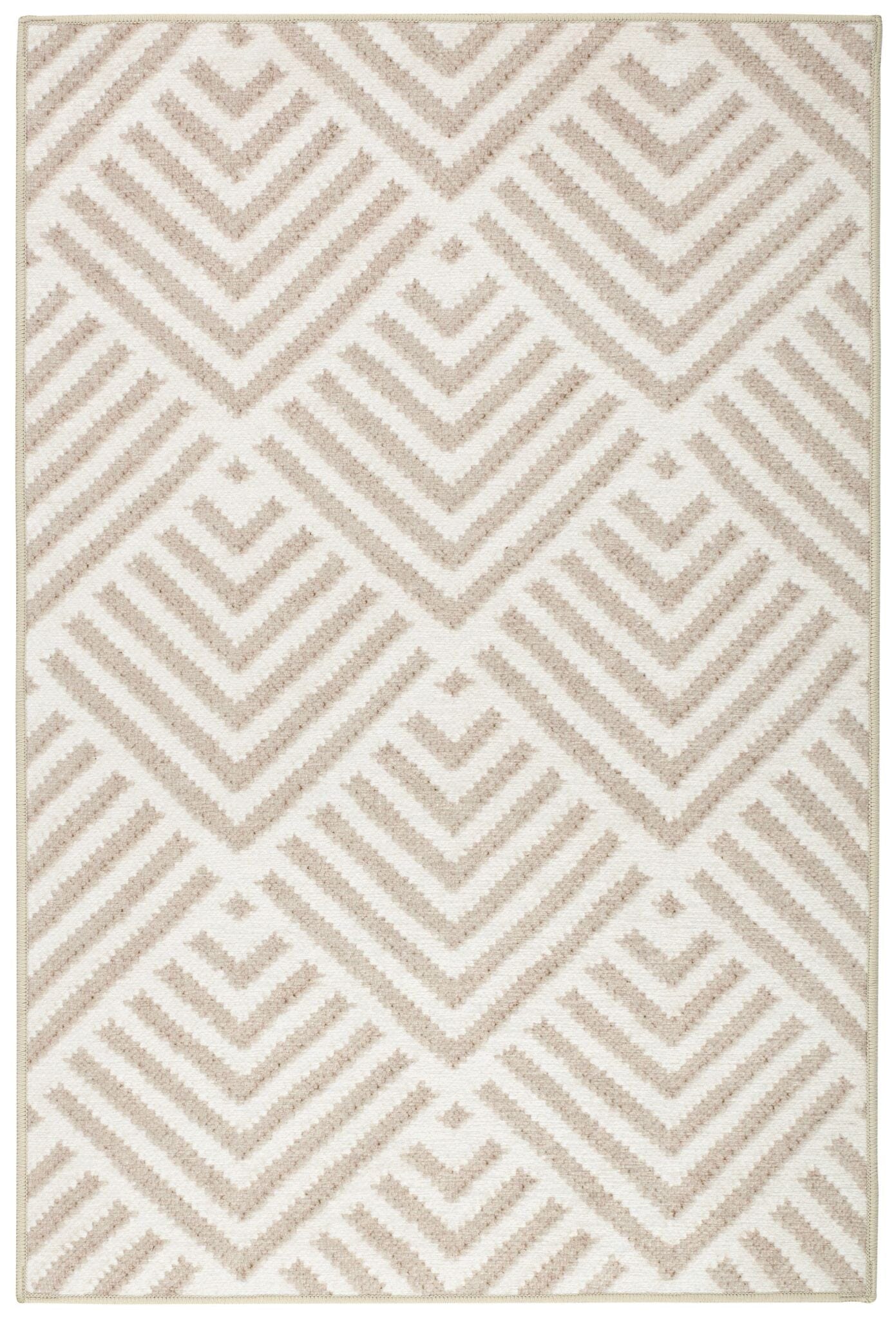 Cleo Cement Machine Washable Rug Machine Washable Rug 
