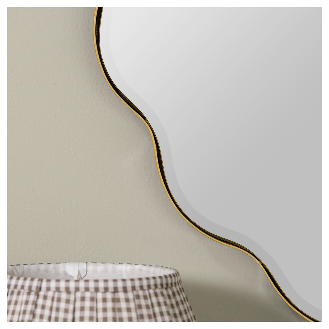 Cleo Gold Wall Mirror Mirrors 