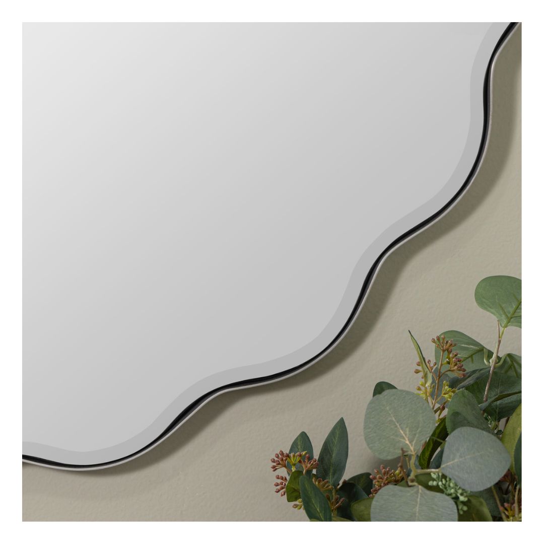 Cleo Silver Wall Mirror Mirrors 
