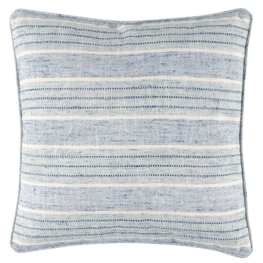 Cliff Stripe Blue Decorative Indoor/Outdoor Pillow Indoor/Outdoor Pillow 
