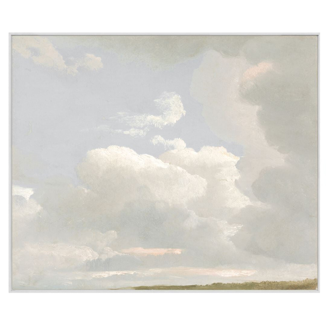 Cloud Study - Framed Canvas Framed Art 