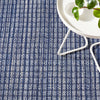 Coco Blue Handwoven Indoor/Outdoor Rug Rugs 