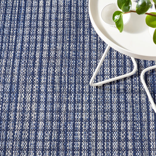 Coco Blue Handwoven Indoor/Outdoor Rug Rugs 
