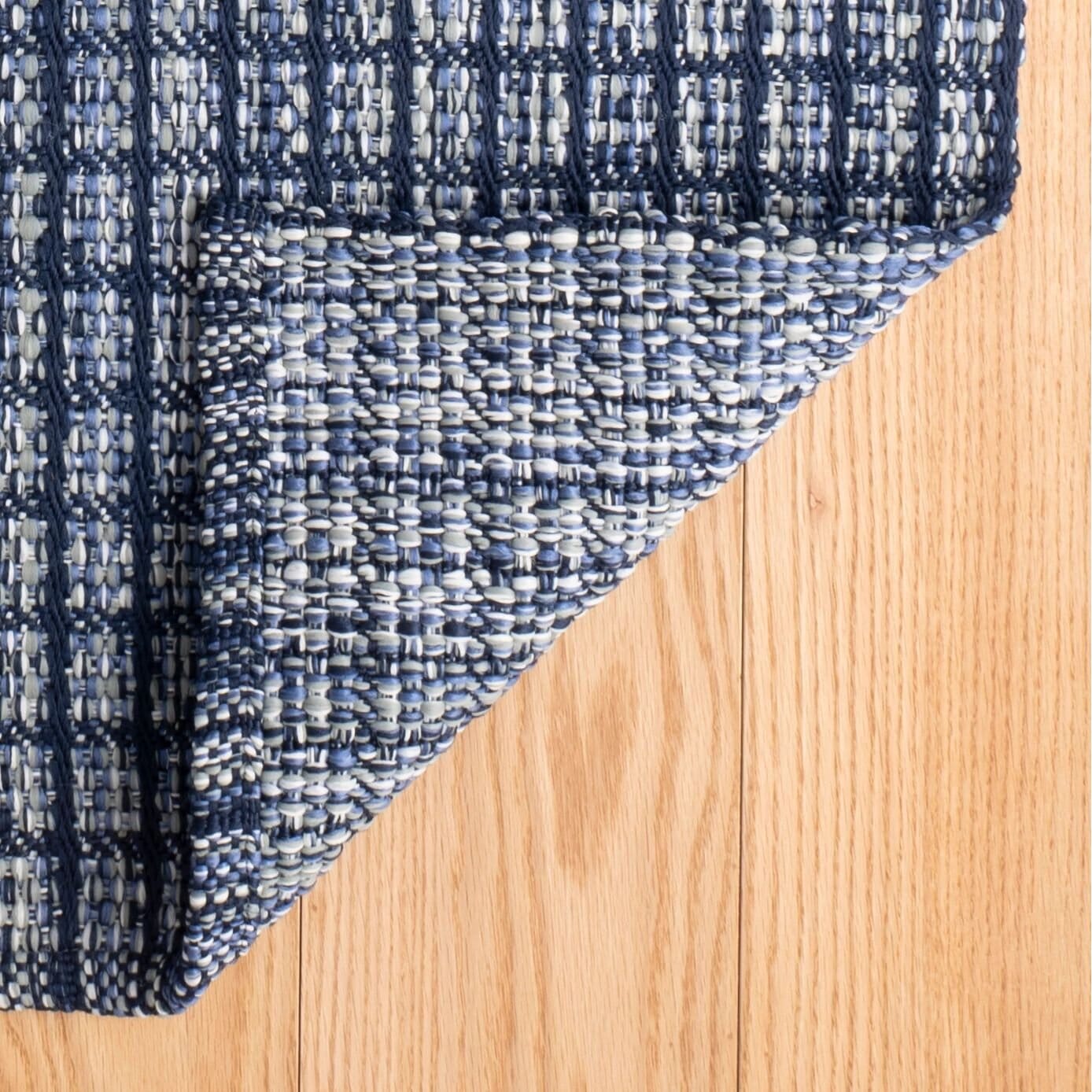 Coco Blue Handwoven Indoor/Outdoor Rug Rugs 