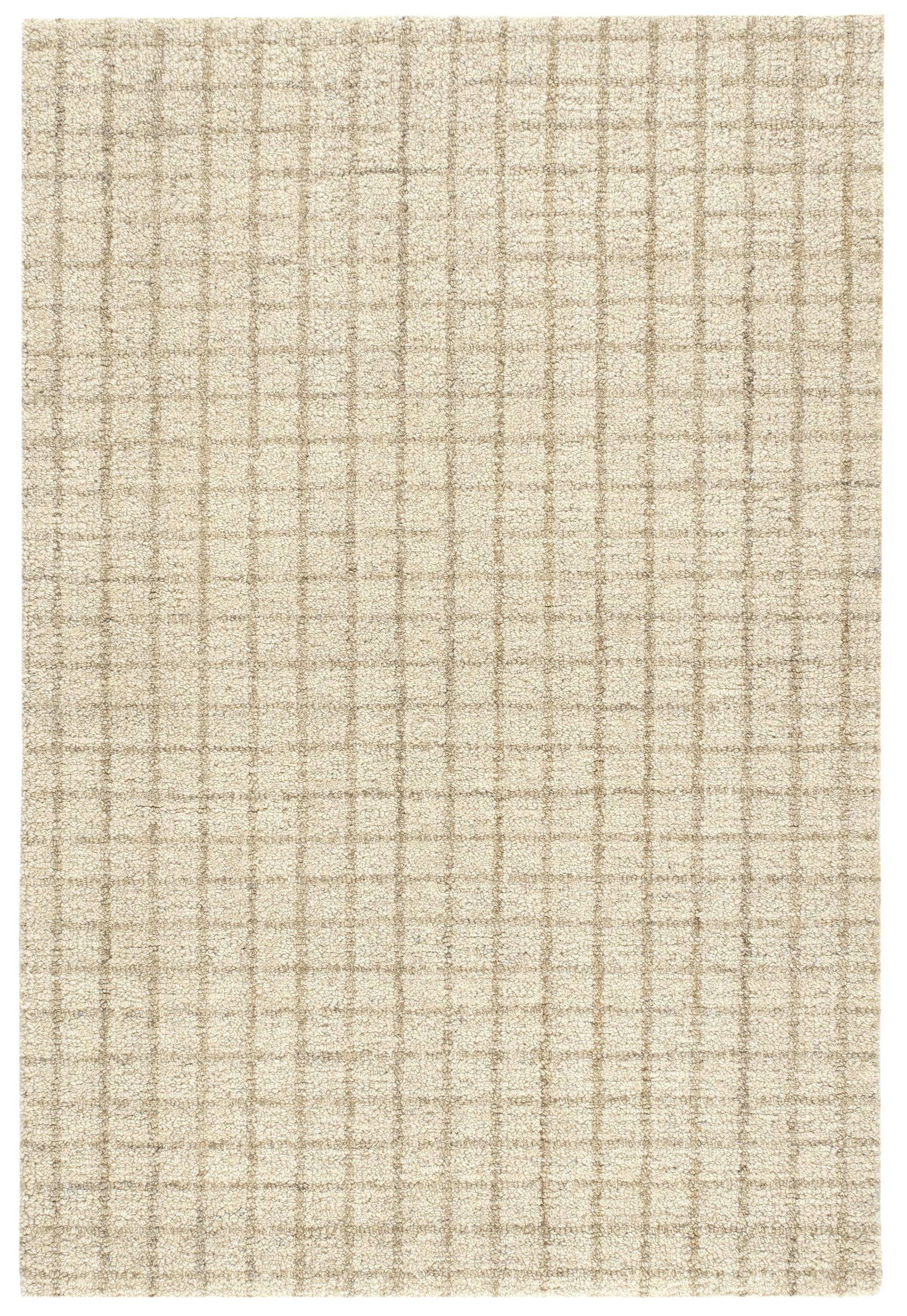 Conall Natural Hand Micro Hooked Wool Rug