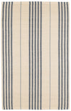 Conway Blue Handwoven Cotton Rug Rugs 