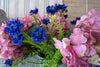 Cornflower Spray - Dark Blue Greenery 