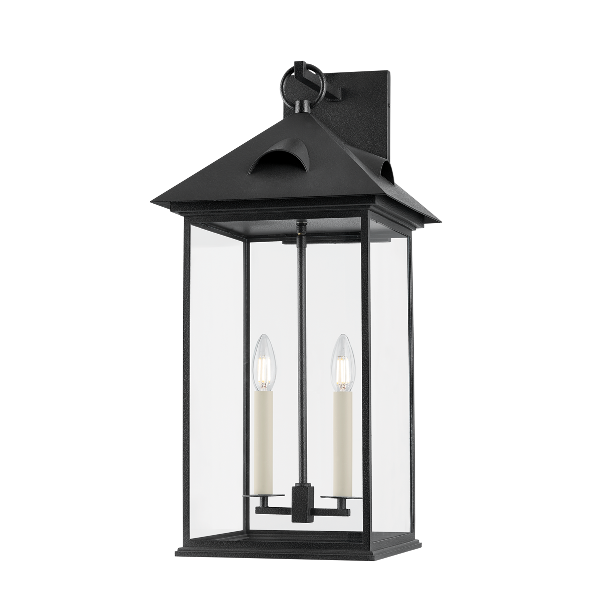 Corning Exterior Wall Sconce Double Medium Exterior 