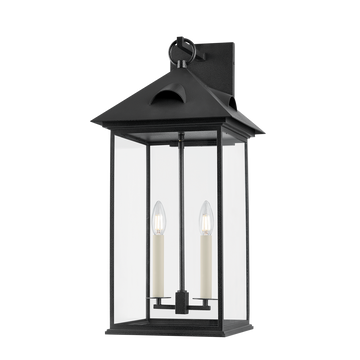 Corning Exterior Wall Sconce Double Medium Exterior 