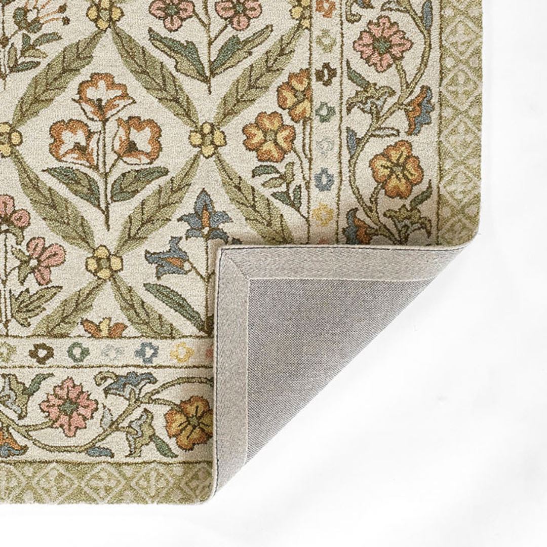 Cotswold - Garden Wool/Nylon Rug Rugs 