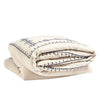 Cross-Stitch Linen Navy Duvet Cover Duvet Cover 