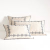 Cross-Stitch Linen Navy Sham Duvet Sham 