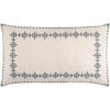Cross-Stitch Linen Navy Sham Duvet Sham 