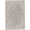 Crosshatch Dove Grey Hand Micro Hooked Wool Rug Rugs 